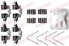 Set accesorii placute frana QUICK BRAKE 109-0098