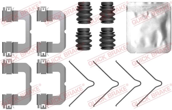 Set accesorii placute frana QUICK BRAKE 109-0099