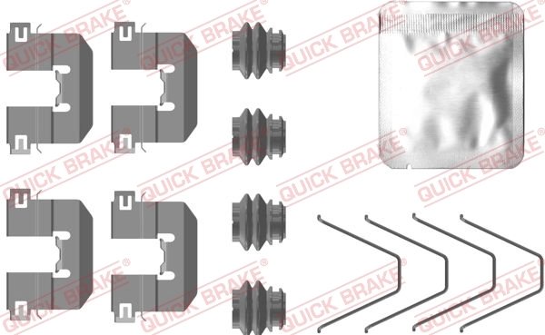 Set accesorii placute frana QUICK BRAKE 109-0100