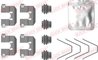 Set accesorii placute frana QUICK BRAKE 109-0100