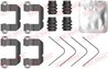 Set accesorii placute frana QUICK BRAKE 109-0102