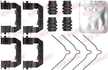 Set accesorii placute frana QUICK BRAKE 109-0103