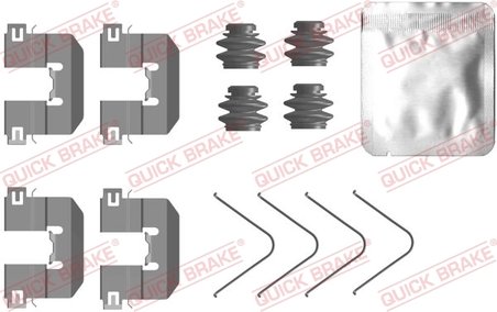 Set accesorii placute frana QUICK BRAKE 109-0104