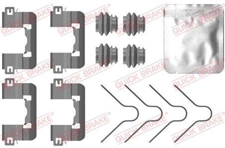 Set accesorii placute frana QUICK BRAKE 109-0105
