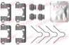 Set accesorii placute frana QUICK BRAKE 109-0105