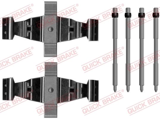 SET ACCESORII PLACUTE FRANA QUICK BRAKE 109-0108 - Compatibil cu MERCEDES-BENZ