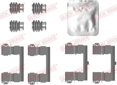 Set accesorii placute frana QUICK BRAKE 109-0112