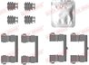 Set accesorii placute frana QUICK BRAKE 109-0112