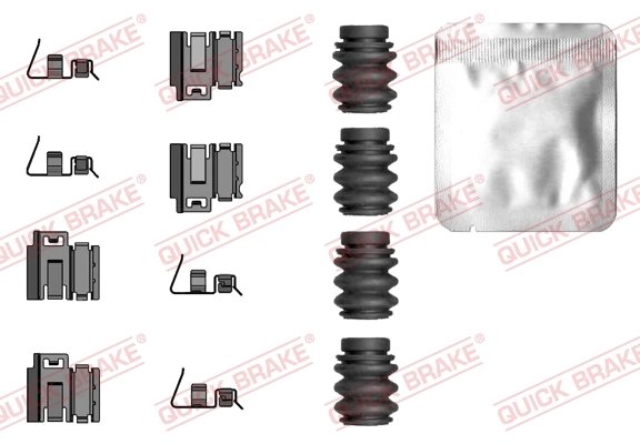 Set accesorii placute frana QUICK BRAKE 109-0119