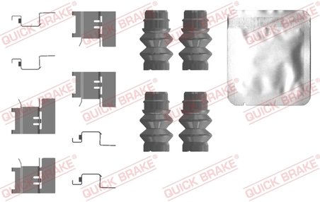 SET ACCESORII PLACUTE FRANA QUICK BRAKE 109-0120 - Compatibil cu MAN, VW