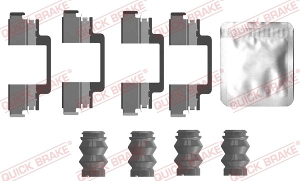Set accesorii placute frana QUICK BRAKE 109-0121