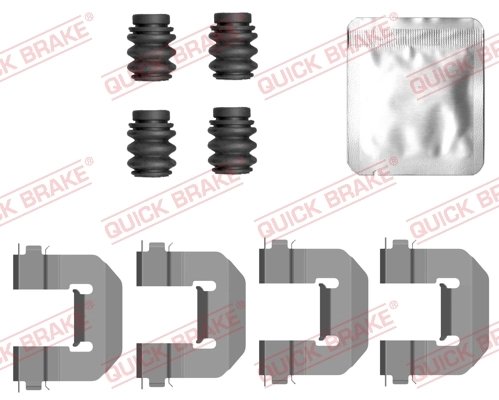 Set accesorii placute frana QUICK BRAKE 109-0126