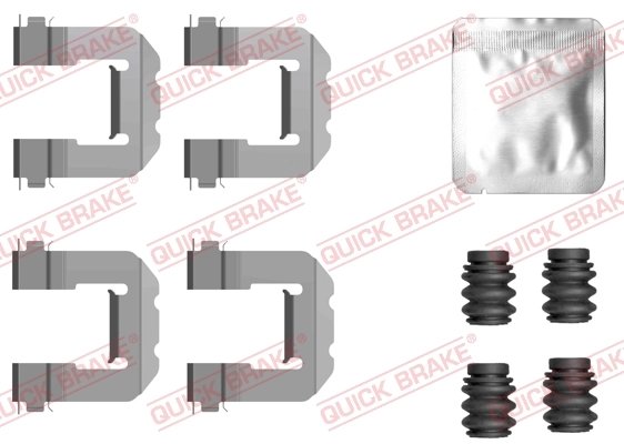 Set accesorii placute frana QUICK BRAKE 109-0127