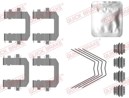 Set accesorii placute frana QUICK BRAKE 109-0131
