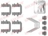 Set accesorii placute frana QUICK BRAKE 109-0131