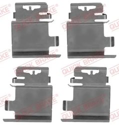 Set accesorii placute frana QUICK BRAKE 109-0142