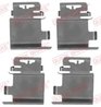 Set accesorii placute frana QUICK BRAKE 109-0142