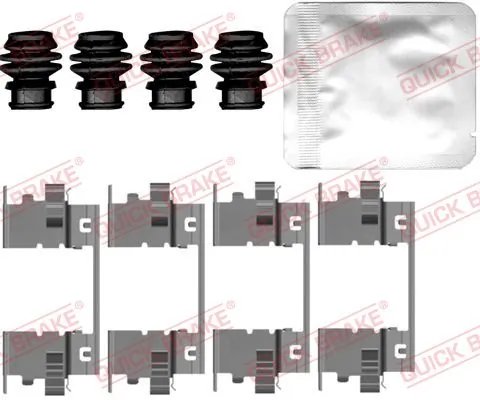 Set accesorii placute frana QUICK BRAKE 109-0148