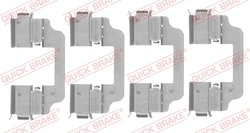 Set accesorii placute frana QUICK BRAKE 109-0153