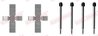 Set accesorii placute frana QUICK BRAKE 109-0903