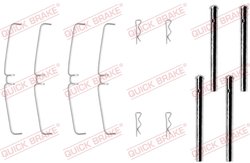 Set accesorii placute frana QUICK BRAKE 109-0907