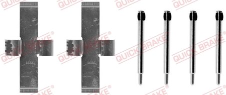 SET ACCESORII PLACUTE FRANA QUICK BRAKE 109-0924 - Compatibil cu BMW, MERCEDES-BENZ