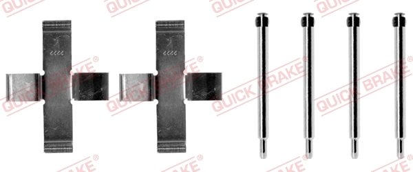 Set accesorii placute frana QUICK BRAKE 109-0925