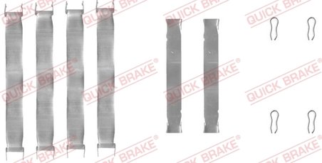 Set accesorii placute frana QUICK BRAKE 109-0937