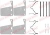 Set accesorii placute frana QUICK BRAKE 109-0960