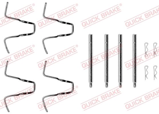 Set accesorii placute frana QUICK BRAKE 109-1005