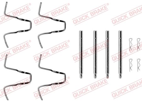 Set accesorii placute frana QUICK BRAKE 109-1005