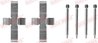 Set accesorii placute frana QUICK BRAKE 109-1004