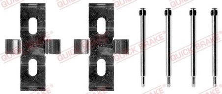 Set accesorii placute frana QUICK BRAKE 109-1007