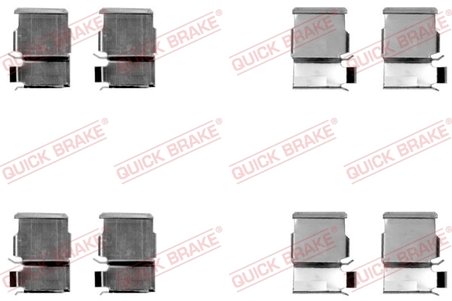 Set accesorii placute frana QUICK BRAKE 109-1033