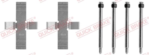 Set accesorii placute frana QUICK BRAKE 109-1040
