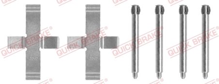 Set accesorii placute frana QUICK BRAKE 109-1046