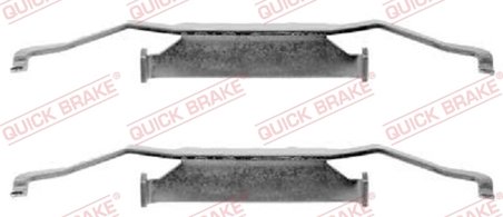 Set accesorii placute frana QUICK BRAKE 109-1054