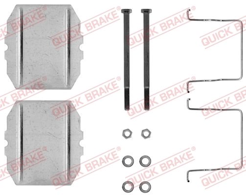Set accesorii placute frana QUICK BRAKE 109-1053