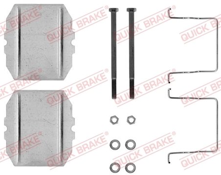 Set accesorii placute frana QUICK BRAKE 109-1053