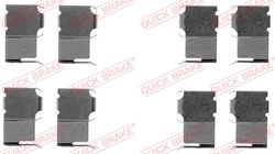 Set accesorii placute frana QUICK BRAKE 109-1063