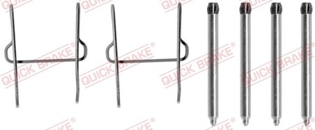Set accesorii placute frana QUICK BRAKE 109-1081