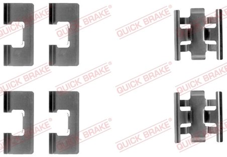 Set accesorii placute frana QUICK BRAKE 109-1091