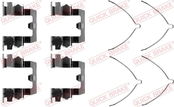 Set accesorii placute frana QUICK BRAKE 109-1095