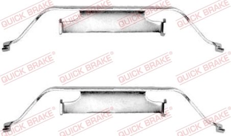 Set accesorii placute frana QUICK BRAKE 109-1096