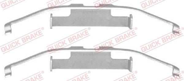 SET ACCESORII PLACUTE FRANA QUICK BRAKE 109-1097 - Compatibil cu BMW, MG, MINI, ROVER