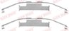 SET ACCESORII PLACUTE FRANA QUICK BRAKE 109-1097 - Compatibil cu BMW, MG, MINI, ROVER