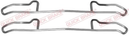 Set accesorii placute frana QUICK BRAKE 109-1100