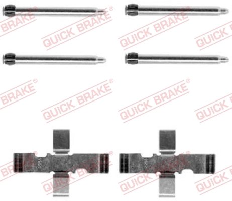 Set accesorii placute frana QUICK BRAKE 109-1101