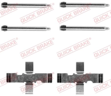 Set accesorii placute frana QUICK BRAKE 109-1101