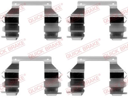 Set accesorii placute frana QUICK BRAKE 109-1103